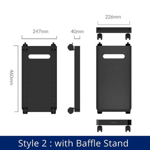 ORICO Computer Host Bracket Computer CPU Stand