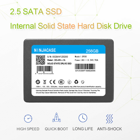 NINJACASE SSD 32GB 60GB 240GB 120GB 480GB 960GB 1TB SSD