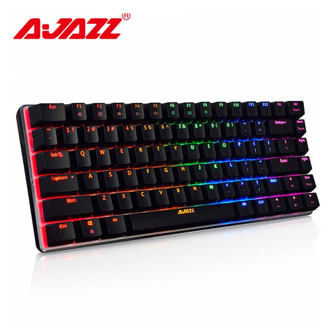 Ajazz AK33 82 keys mechanical keyboard Russian / English