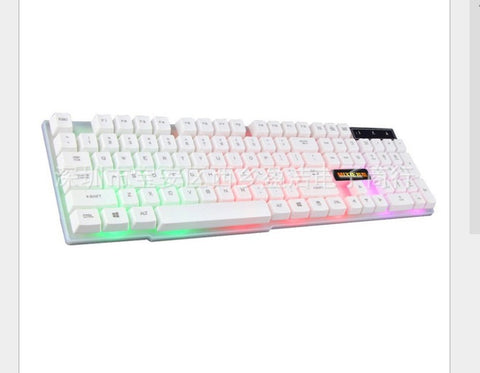 iMice Gaming Keyboard 104 Keycaps RGB Backlit Mechanical