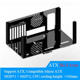 DIY Acrylic ATX Computer Case Compatible Micro-ATX MATX