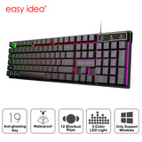 Gaming Keyboard Wired Imitation Mechanicals
