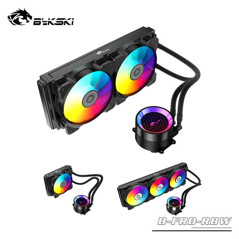 Bykski PC Case Water Cooling Kit 120mm Fan