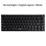 Ajazz AK33 mechanical gaming keyboard wired Russian/English