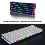 Ajazz AK33 82 keys mechanical keyboard Russian / English