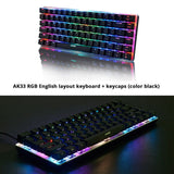 Ajazz AK33 82 keys mechanical keyboard Russian / English