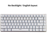 Ajazz AK33 82 keys mechanical keyboard Russian / English