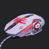 Zuoya profissional gamer gaming mouse 8d 3200 dpi