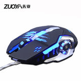 Zuoya profissional gamer gaming mouse 8d 3200 dpi