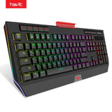 HAVIT Mechanical Keyboard 104 Keys Blue Switch Gaming Keyboard