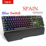 HAVIT Mechanical Keyboard 87/104 keys Blue or Red Switch