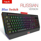 HAVIT Mechanical Keyboard 87/104 keys Blue or Red Switch