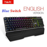 HAVIT Mechanical Keyboard 87/104 keys Blue or Red Switch