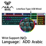 AULA Gaming Mechanical Keyboard 104 Keys