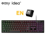 Gaming Keyboard Wired Imitation Mechanicals