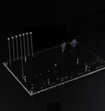 Acrylic PC Open Case Test Bench ATX ITX MATX