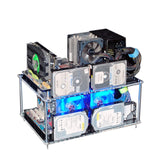 Acrylic PC Open Case Test Bench ATX ITX MATX