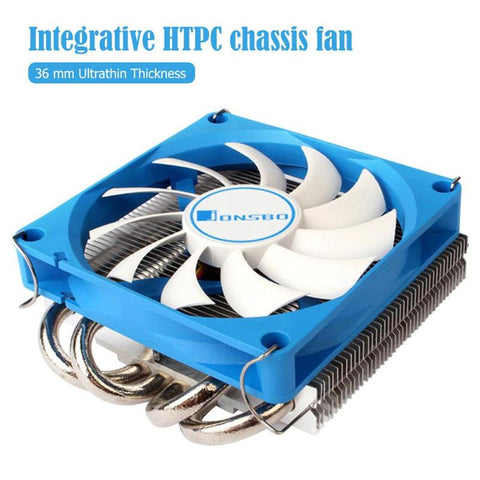 Jonsbo HP-400 CPU Cooling Fan HTPC Case All-In-One PC