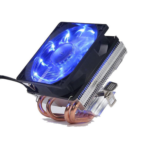 Copper Tubes Fans CPU Cooler LED CPU Cooling Fan