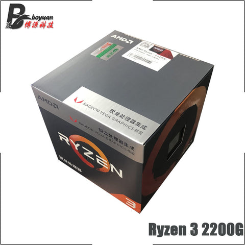 AMD Ryzen 3 2200G R3 2200G 3.5 GHz