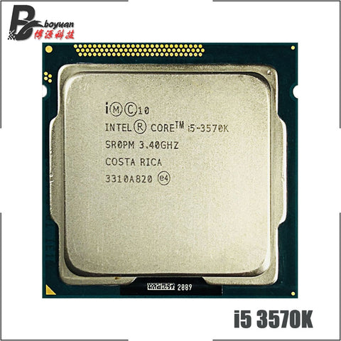 Intel Core i5-3570K  i5 3570K 3.4 GHz