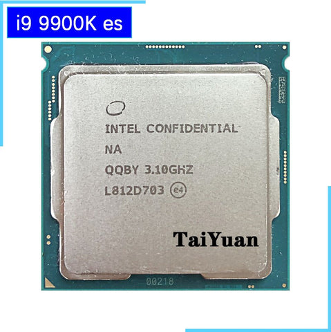 Intel Core i9-9900K es i9 9900K es QQBY 3.1 GHz